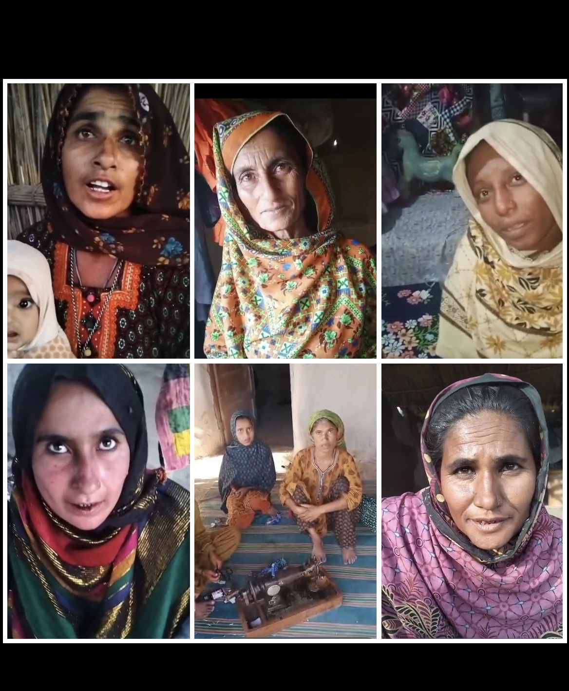 Support 6 widows in need : sewing machine appeal